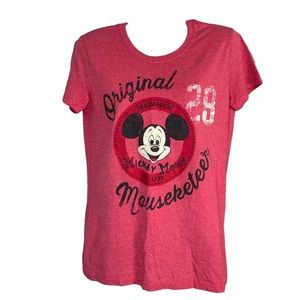 Disney Mouseketeer tee red small